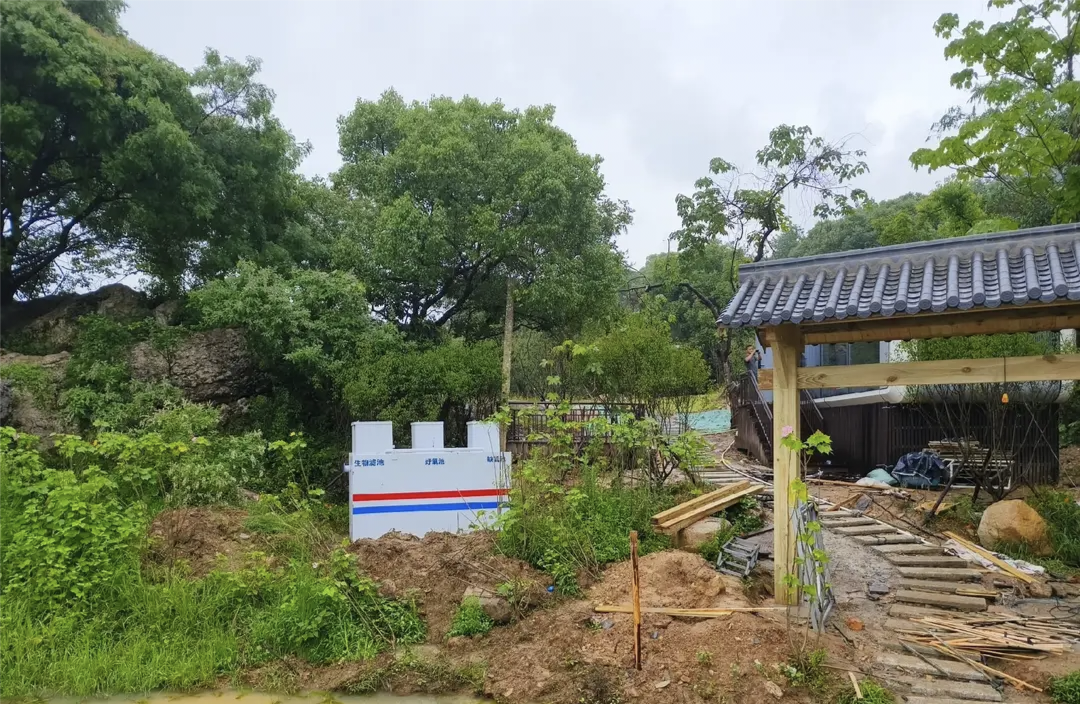 福清石竹湖太空舱民宿景观工程生活污水一体化处理设备